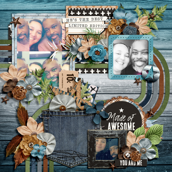 Digital Scrapbook Example