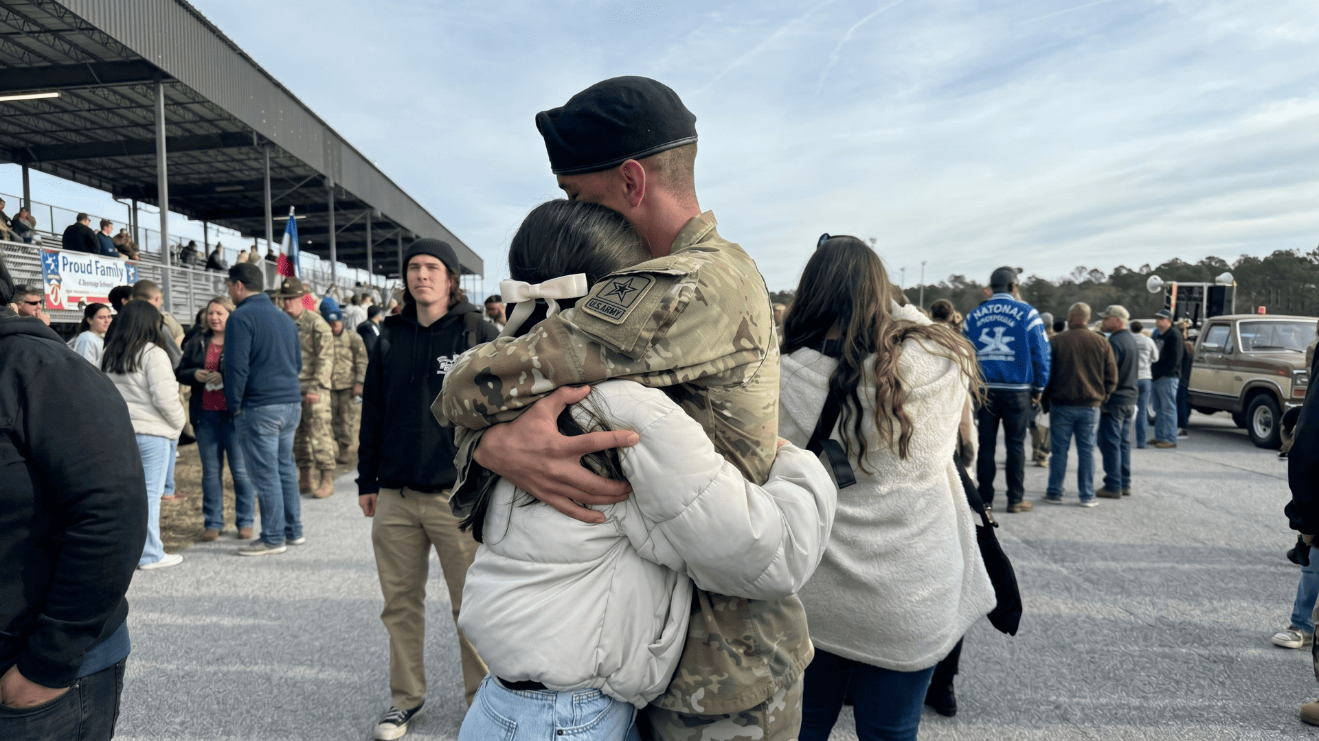 That moment when you finally see each other again